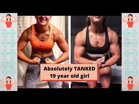 Stromg Muscle Teen Girls